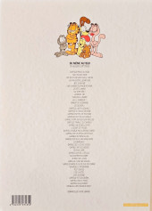 Verso de Garfield (Dargaud) -8d2006- Qui dort dîne !