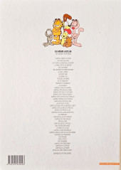 Verso de Garfield (Dargaud) -12a2006- Fainéant et gourmand