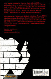 Verso de Sin City (en allemand) -2- Die Stunde des Wolfes