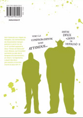 Verso de Kengan Omega -8- Tome 8