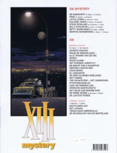 Verso de XIII Mystery (en néerlandais) -8- Martha Shoebridge