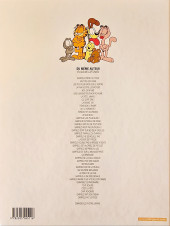 Verso de Garfield (Dargaud) -22b2005- Garfield n’oublie pas sa brosse à dents