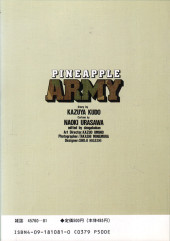 Verso de Pineapple Army (en Japonais) -1- Operation 1 - The Army of Five