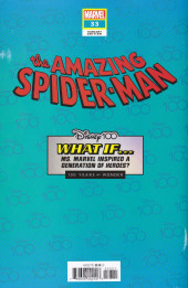 Verso de The amazing Spider-Man Vol.6 (2022) -33VC- Issue #33