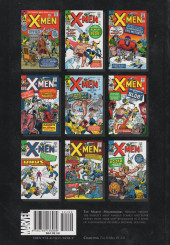 Verso de Marvel Masterworks X-Men TPB (2009) -INT01- Volume 1