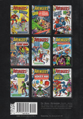 Verso de Marvel Masterworks Avengers TPB (2009) -INT01- Volume 1