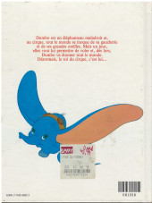 Verso de Walt Disney (France Loisirs) -1992- Dumbo