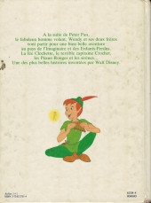 Verso de Walt Disney (France Loisirs) - Peter Pan