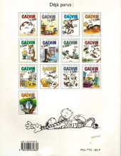 Verso de Calvin et Hobbes -3a1995- On est fait comme des rats