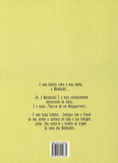 Verso de A Casta dos Metabarões -3- Aghnar, O Bisavó