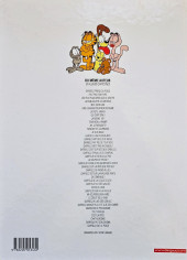 Verso de Garfield (Dargaud) -35a2005- Demandez le programme