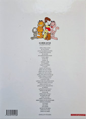 Verso de Garfield (Dargaud) -36a2005- Tout schuss