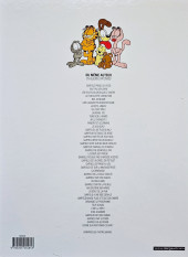 Verso de Garfield (Dargaud) -38a2006- Chat Académie