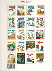 Verso de Calvin et Hobbes -15a2001- Complètement surbookés !