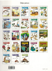 Verso de Calvin et Hobbes -21a2003- Je suis trop génial !