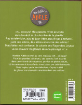 Verso de Mortelle Adèle -7a2023- Pas de pitié pour les nazebroques !