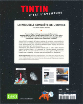 Verso de Tintin - Divers -GéoHS 2023- Tintin - C'est l'aventure - HS4 - La nouvelle conquête de l'espace