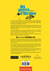 Verso de (AUT) Hector, Régis - Ma guerre (illustrée) d'Ukraine