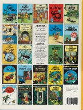 Verso de Tintin (Historique) -10C8bis- L'étoile mystérieuse