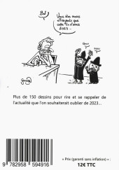 Verso de (AUT) Sanaga -2023-  Jusqu'ici, ça va....