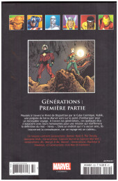 Verso de Marvel Comics : La collection (Hachette) -232198- Générations - Première Partie