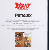 Verso de Astérix (Hachette - La boîte des irréductibles) -14Bis- Petisuix dans Astérix chez les Helvètes