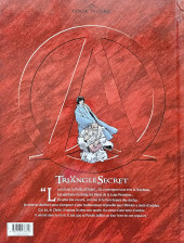 Verso de Le triangle Secret -6a2004- La parole perdue