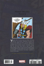 Verso de Marvel Origines -33- Thor 6 (1965)