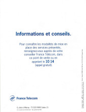 Verso de (AUT) Thomas, François -1998- Services Compris