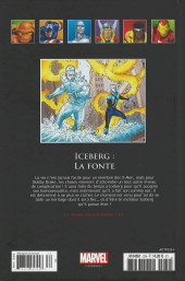 Verso de Marvel Comics : La collection (Hachette) -234193- Iceberg - La fonte