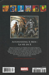 Verso de Marvel Comics : La collection (Hachette) -238196- Astonishing X-Man - La vie en X