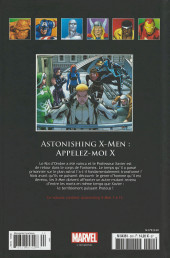 Verso de Marvel Comics : La collection (Hachette) -240197- Astronishing X-Men - Appelez moi X