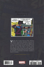 Verso de Marvel Origines -34- Avengers 4 (1965)