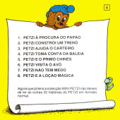 Verso de Petzi (en Portugais) (Mini Livro) -4- Petzi toma conta da baleia
