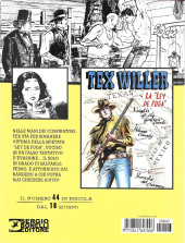 Verso de Tex Willer (Sergio Bonelli Editore) -44- I Cavalieri del cerchio d'oro