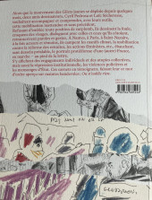 Verso de Carnets de manifs -1- Carnets de manifs: Portraits d'une France en marche
