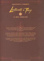 Verso de Lanfeust de Troy -8TL COF2- La bête fabuleuse