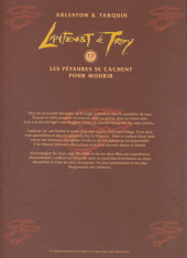 Verso de Lanfeust de Troy -7TL COF2- Les pétaures se cachent pour mourir