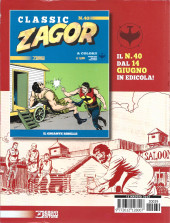Verso de Zagor (en italien) -39- Corte Marziale (Classic Zagor)