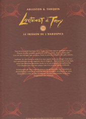 Verso de Lanfeust de Troy -5TL COF2- Le frisson de l'Haruspice