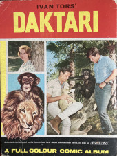 Verso de Daktari (Dell - 1967) -INT- Ivan Tors' Daktari : a full color comic album
