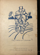 Verso de (AUT) Caran d'Ache -1898- Album des Lundis