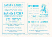 Verso de Colección Comandos (Editorial Valenciana - 1957) -93- Llamas infranqueables