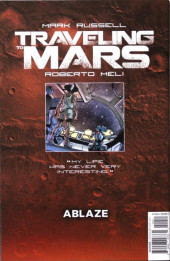Verso de Traveling to Mars (2022) -1- Issue #1