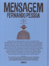 Verso de Clássicos da Literatura Portuguesa em BD -1- Mensagem