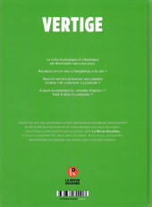 Verso de La revue dessinée -HS2023/09- Vertige - Dix ans d'enquëtes sur la crise écologique et climatique