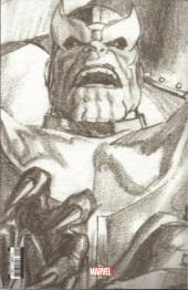 Verso de Les vilains Marvel -1- Thanos