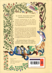 Verso de Alexandre, le Verdoyant & l'Élixir de vie -1- Livre Un : Le voyage du héros