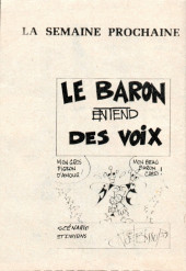 Verso de Mini-récits et stripbooks Spirou -MR1634- Clinique azimuth