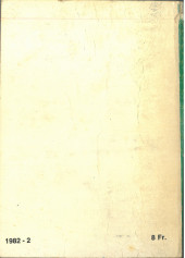 Verso de Z33 agent secret (Impéria) - Collection reliée N° 26 (du n°101 au n°104)